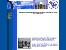 Tablet Screenshot of internationalassembly.com